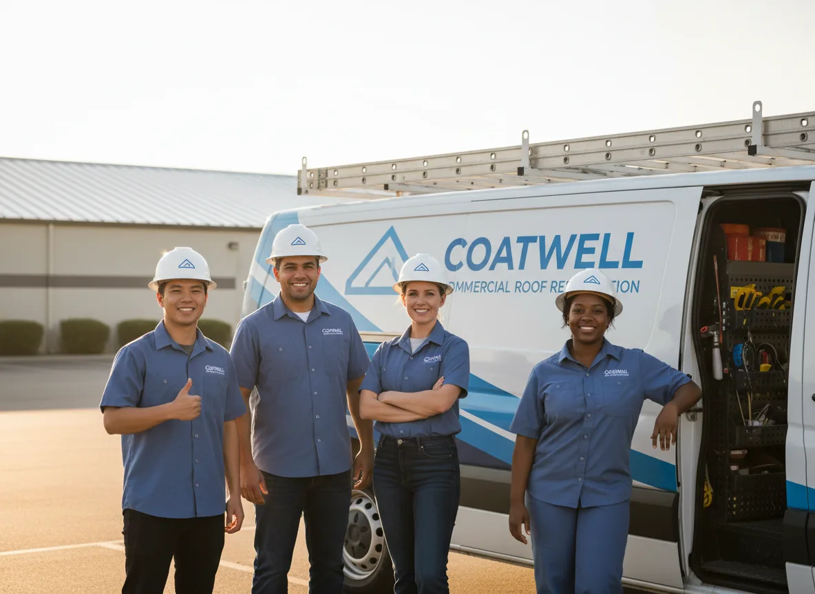 Commercial roof coating company in Pflugerville, TX